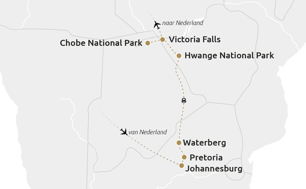 Rovos Rail Zuidelijk Afrika - groep 2027