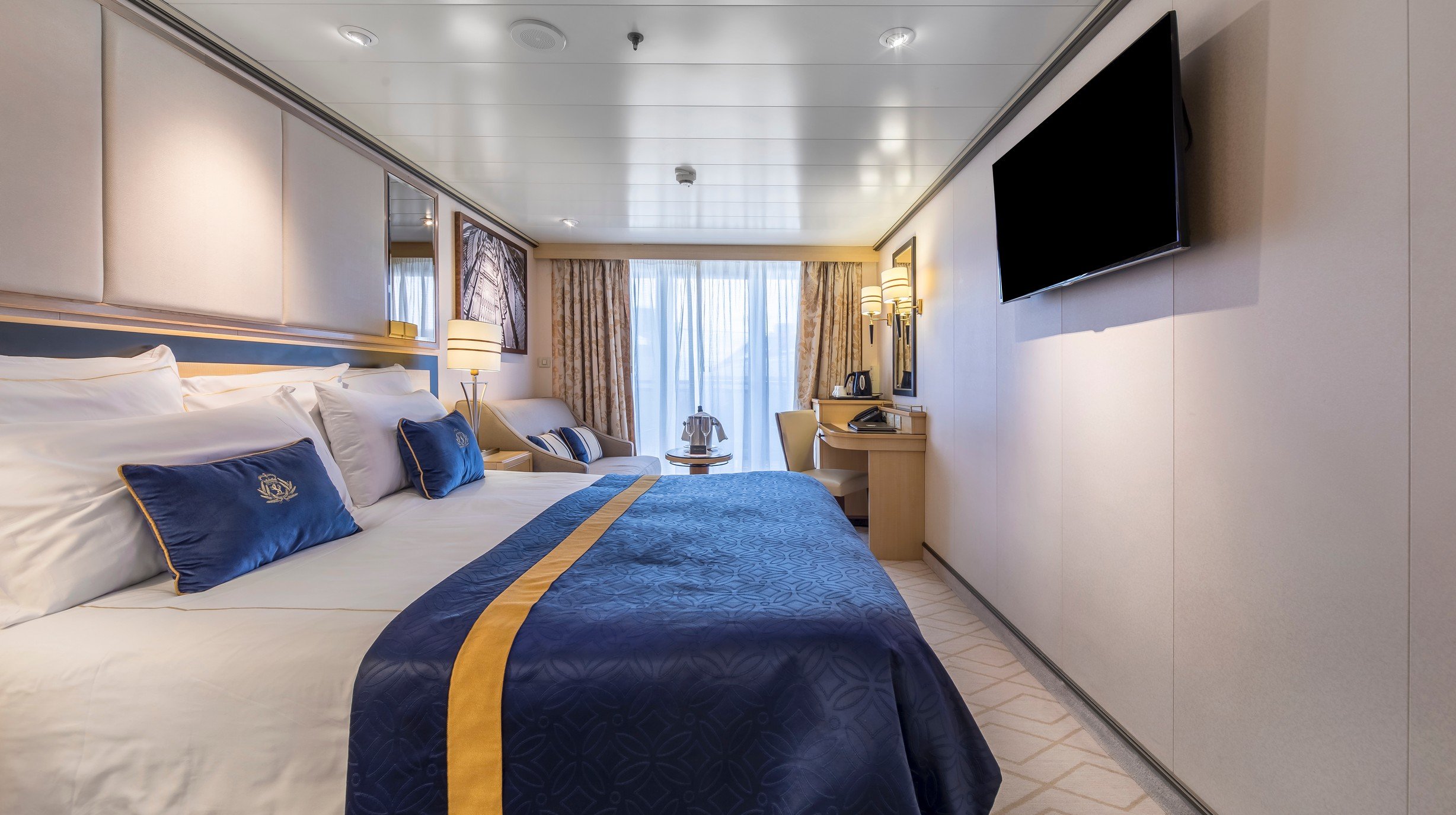 Cunard - Queen Mary 2 - Balkonhut_