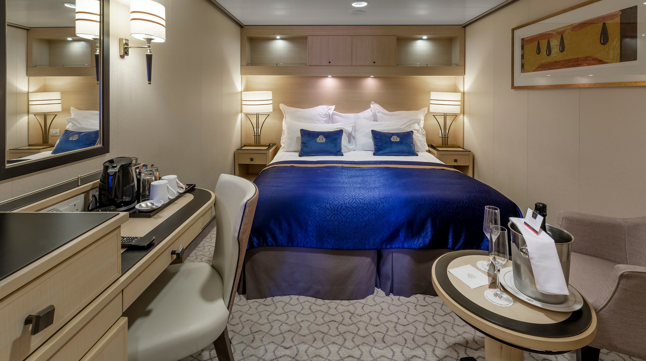 Cunard - Queen Mary 2 - Binnenhut