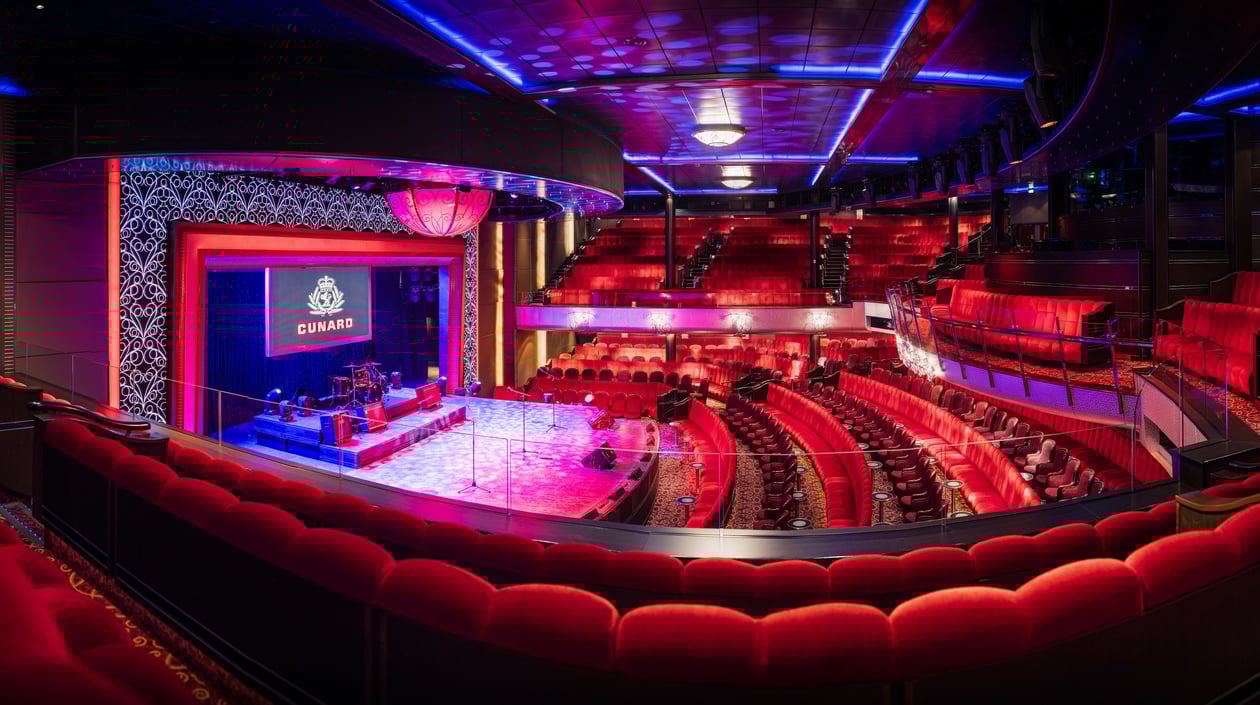 Cunard - Queen Mary 2 - Theater