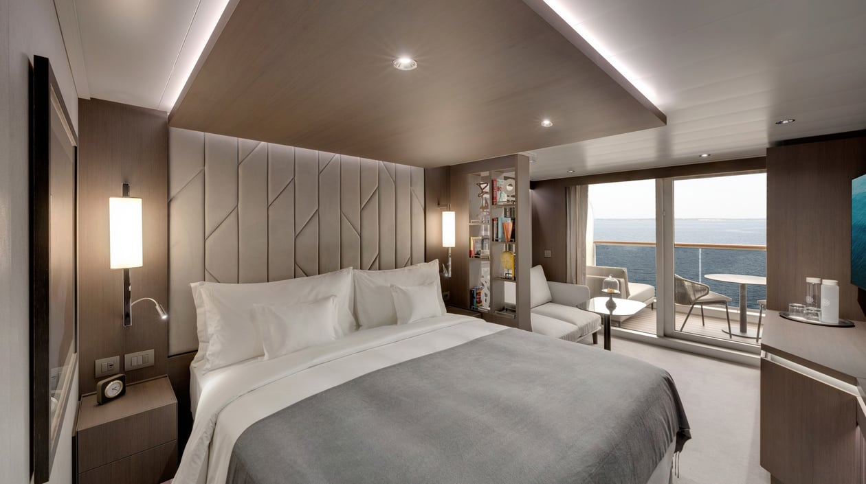 Balkonhut - Ocean Grand Terrace -slaapkamer 4