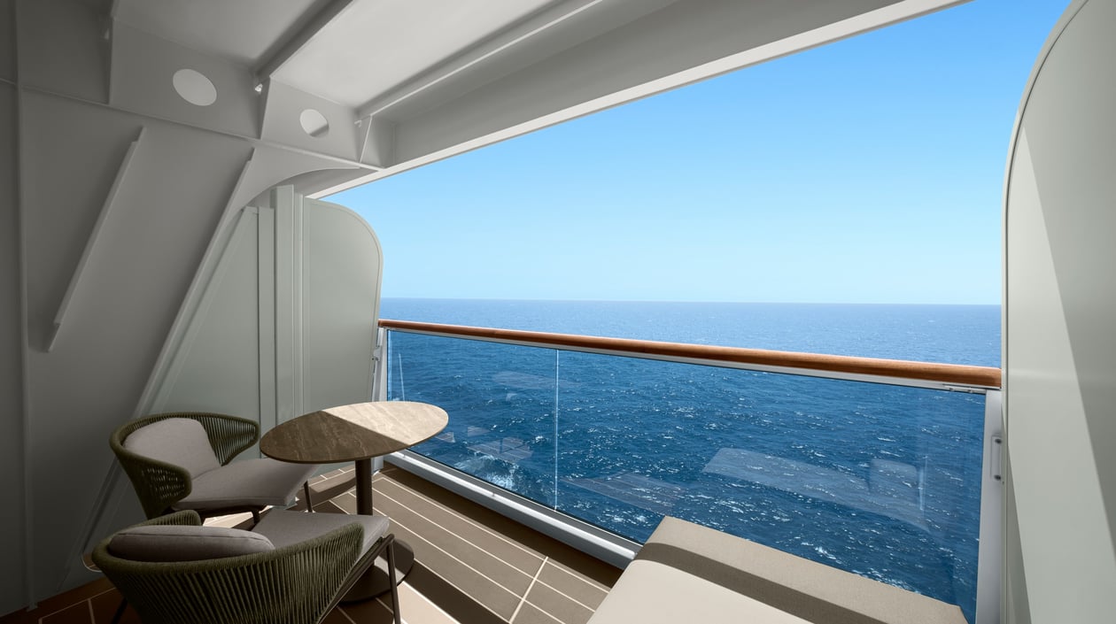 Balkonhut - Ocean Terrace - balkon