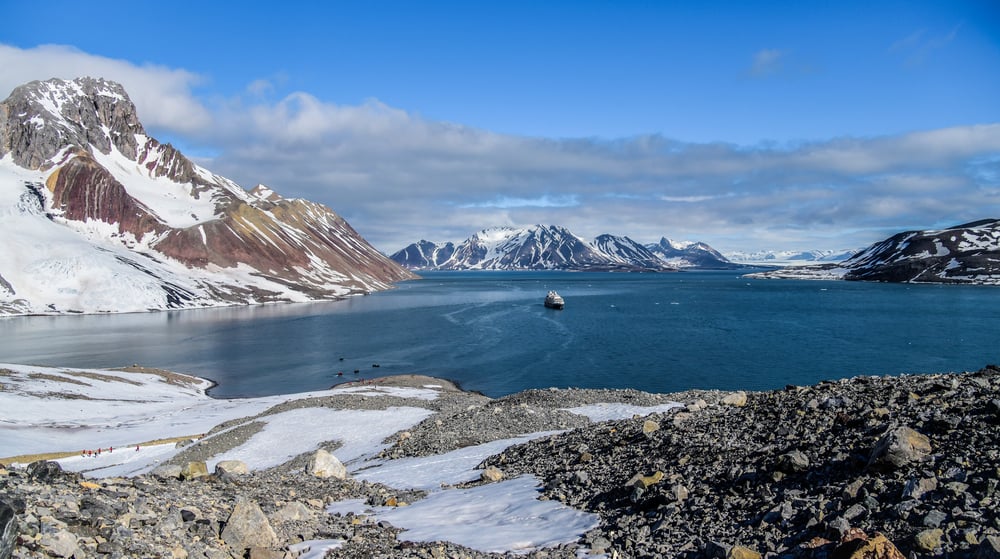 Groenland, Spitsbergen en IJsland
