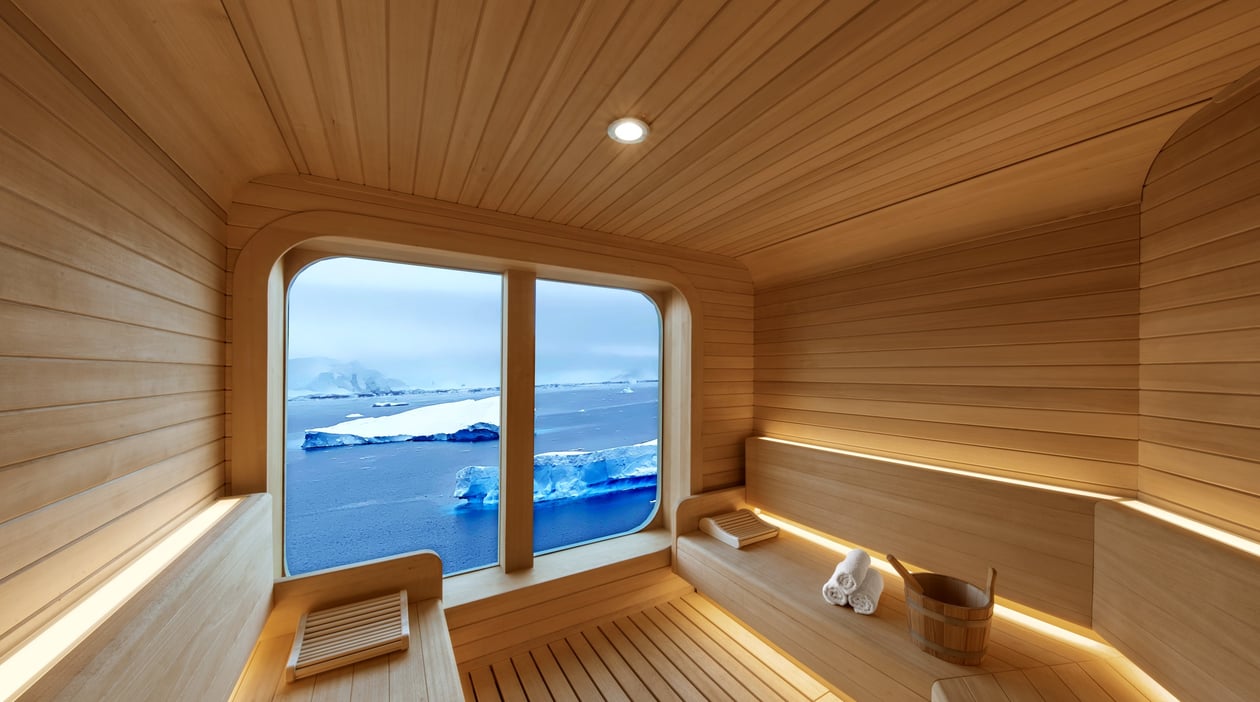 Seabourn Venture - Sauna