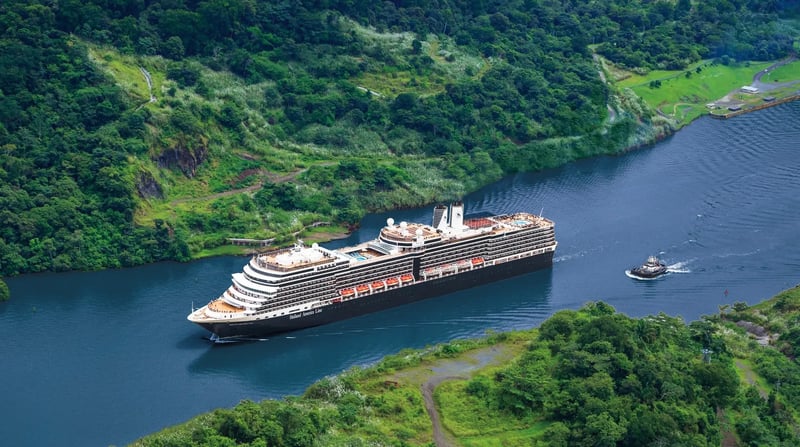 Cruise door het Panamakanaal