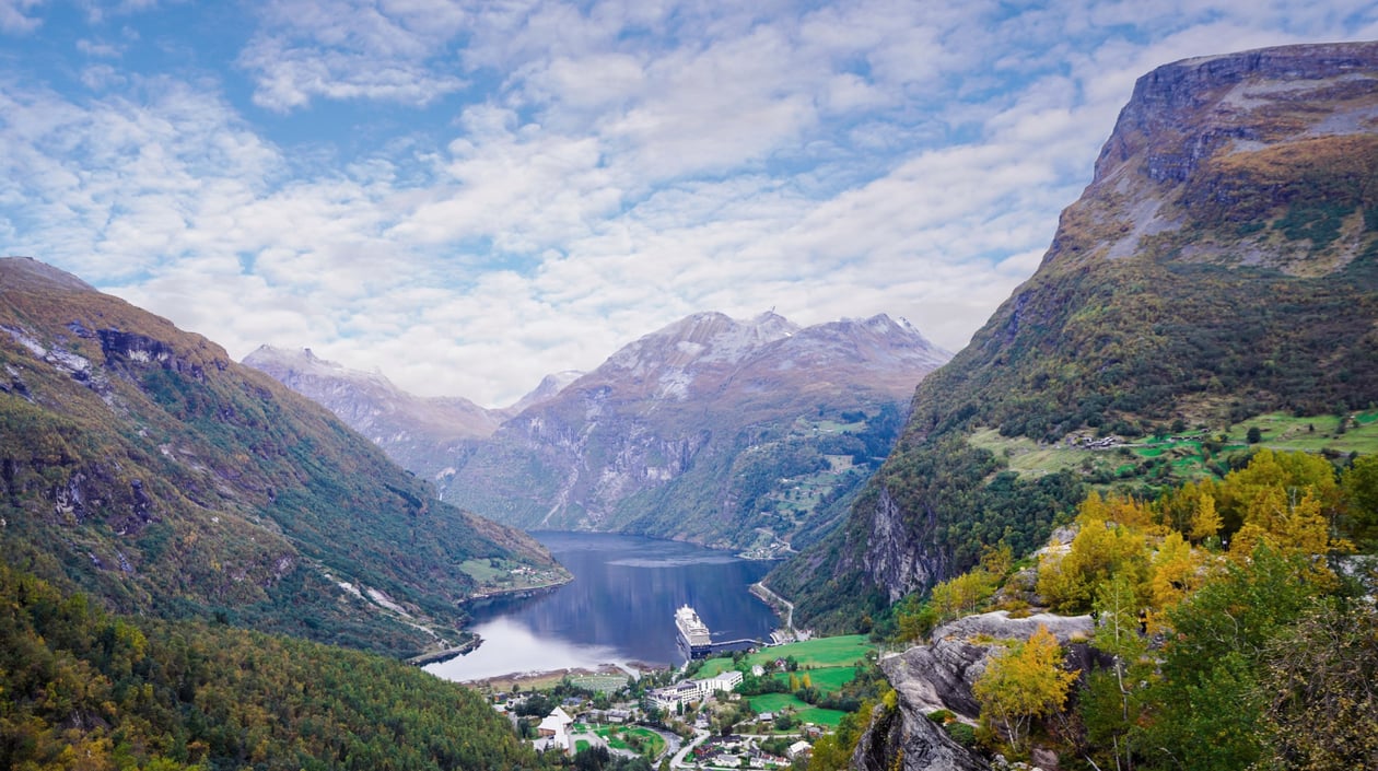 Holland America Line - Rotterdam - Geiranger Noorse fjorden