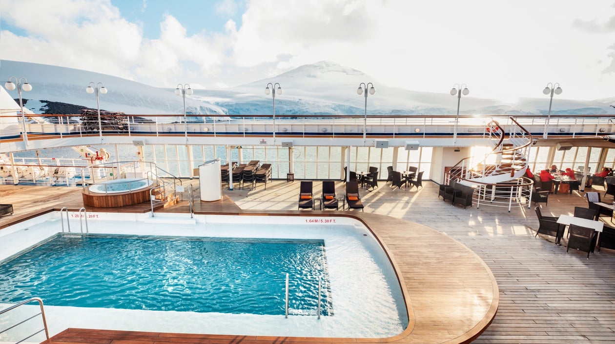 Pool deck