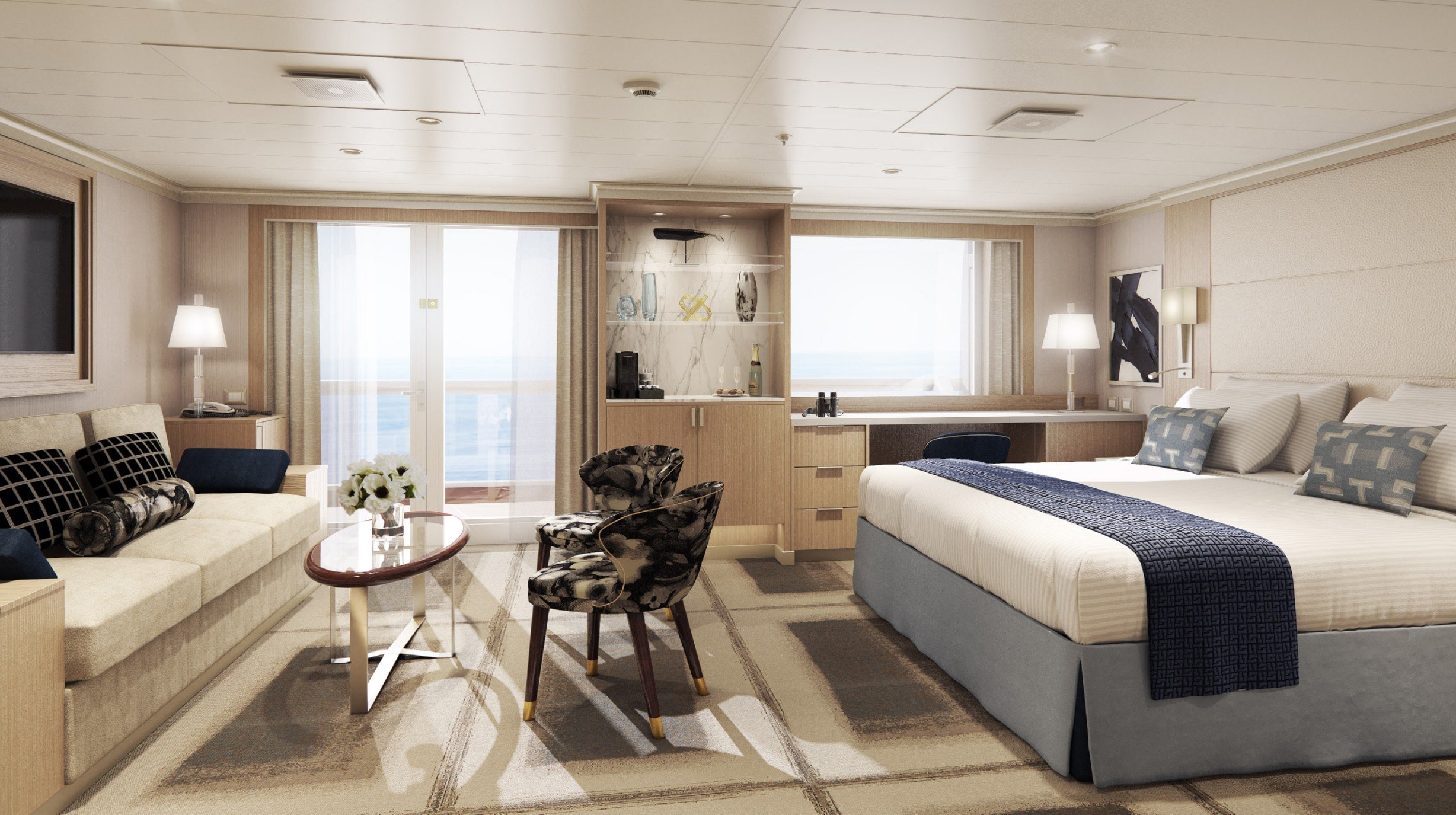 Holland Ameria Line Rotterdam Neptune Suite