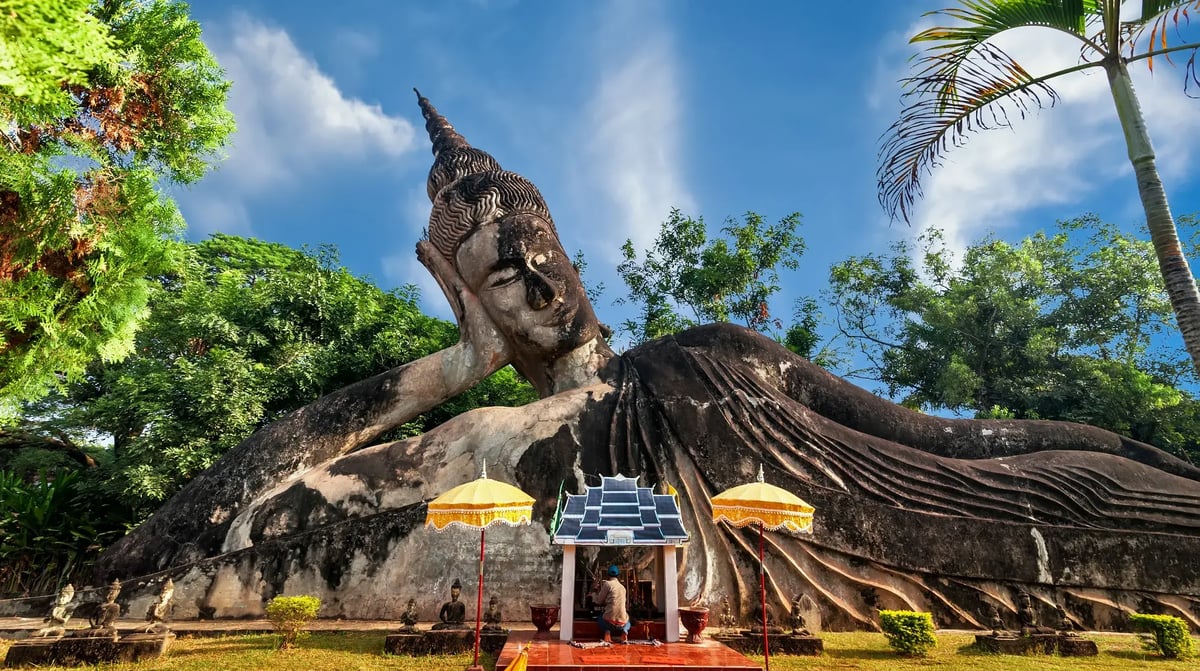 Vientana, Laos - Wat Xieng Khuan Buddha park