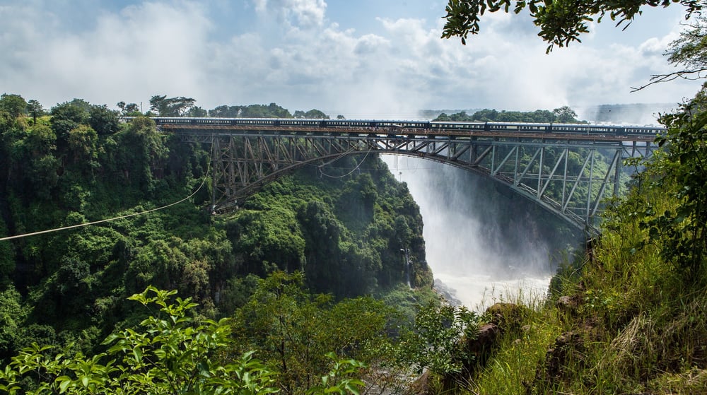 Reis met Rovos Rail van de Victoria Falls naar Pretoria