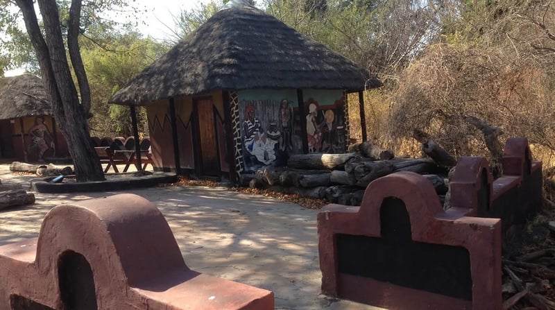 Village walk Impalila Island