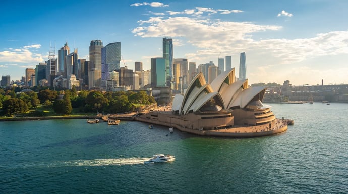 29-daagse reis van Sydney naar Fremantle
