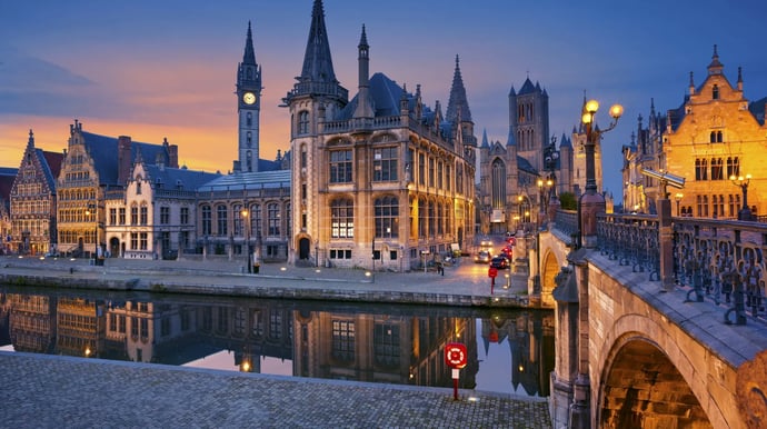 6-daagse Oud en Nieuwcruise door Koninklijk België