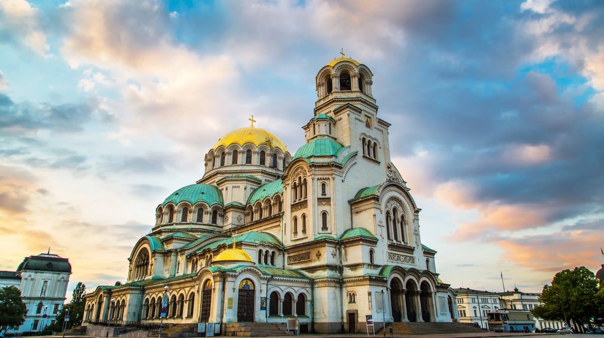 Bulgarije, Sofia - Alexander Nevsky kathedraal