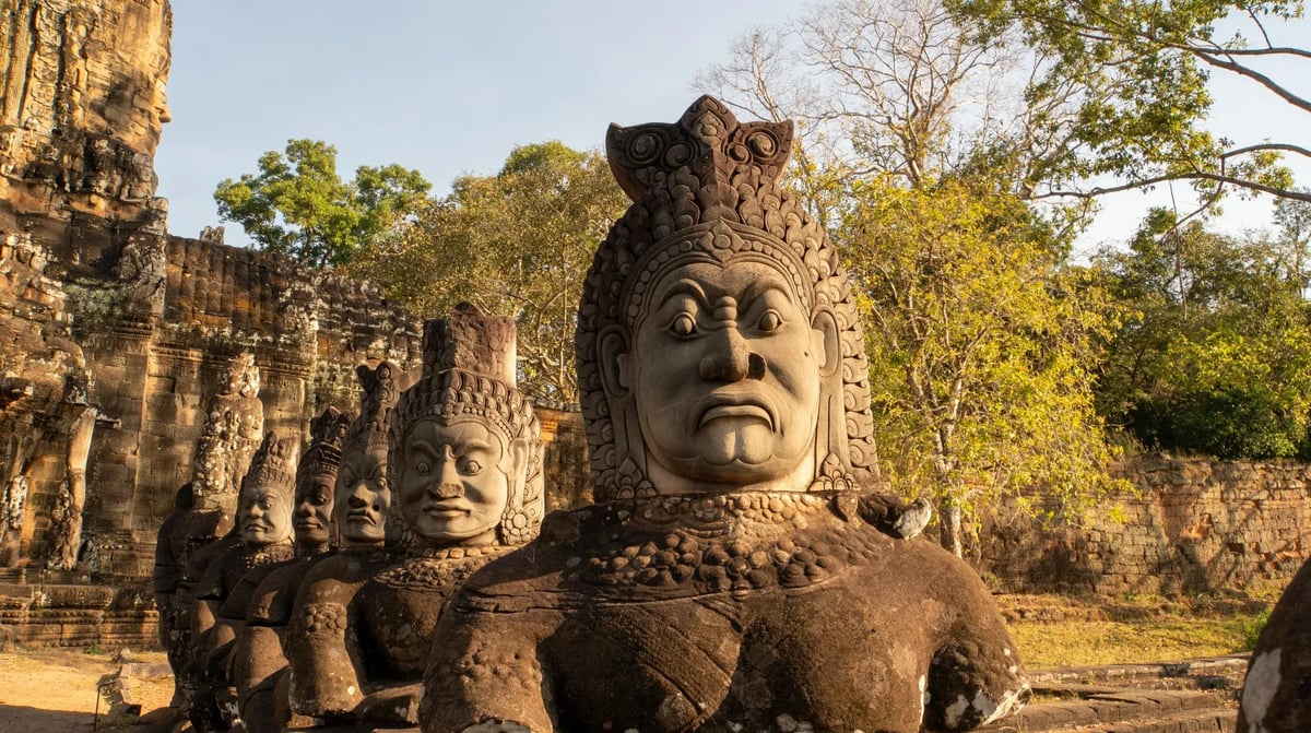 Cambodja - Siem Reap - Angkor Wat - South Gate_2413252181
