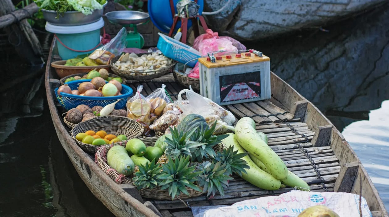 Cambodja - Siem Reap - Kampong Phluk - boot_2536210095