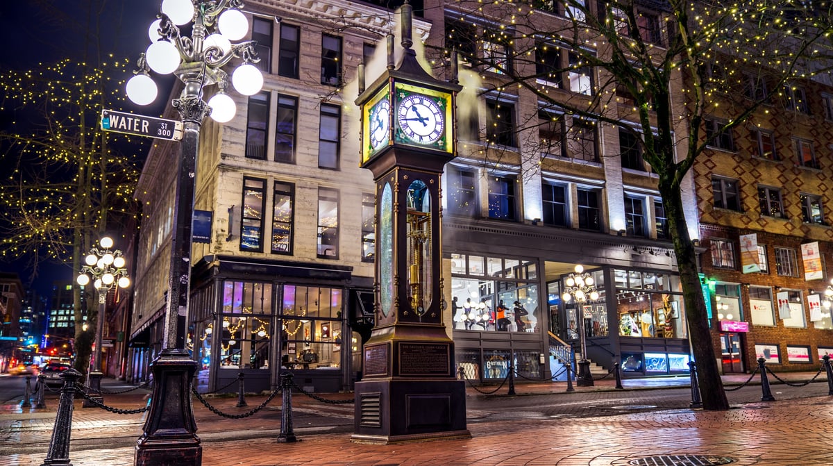 Gastown Steam Clock Vancouver