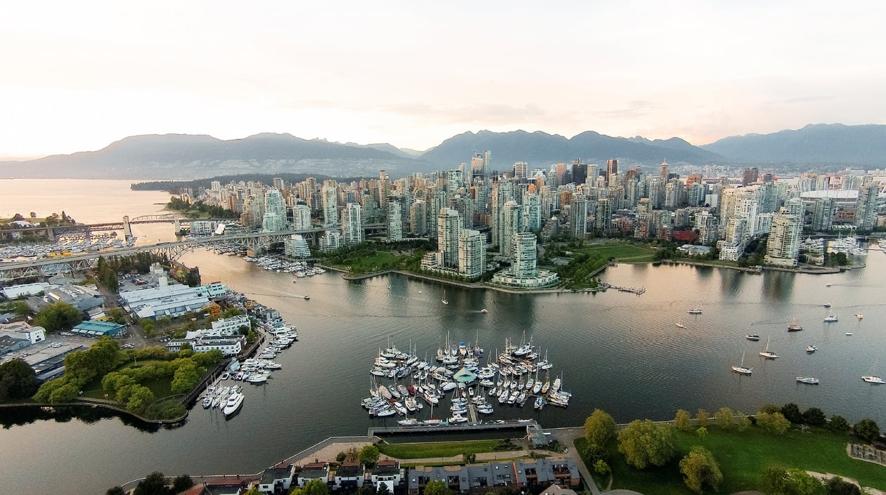 bovenaazicht vancouver