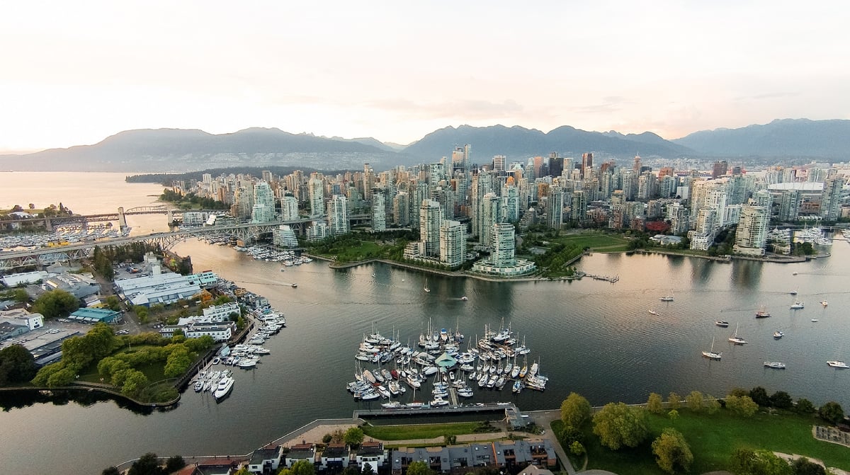 bovenaazicht vancouver