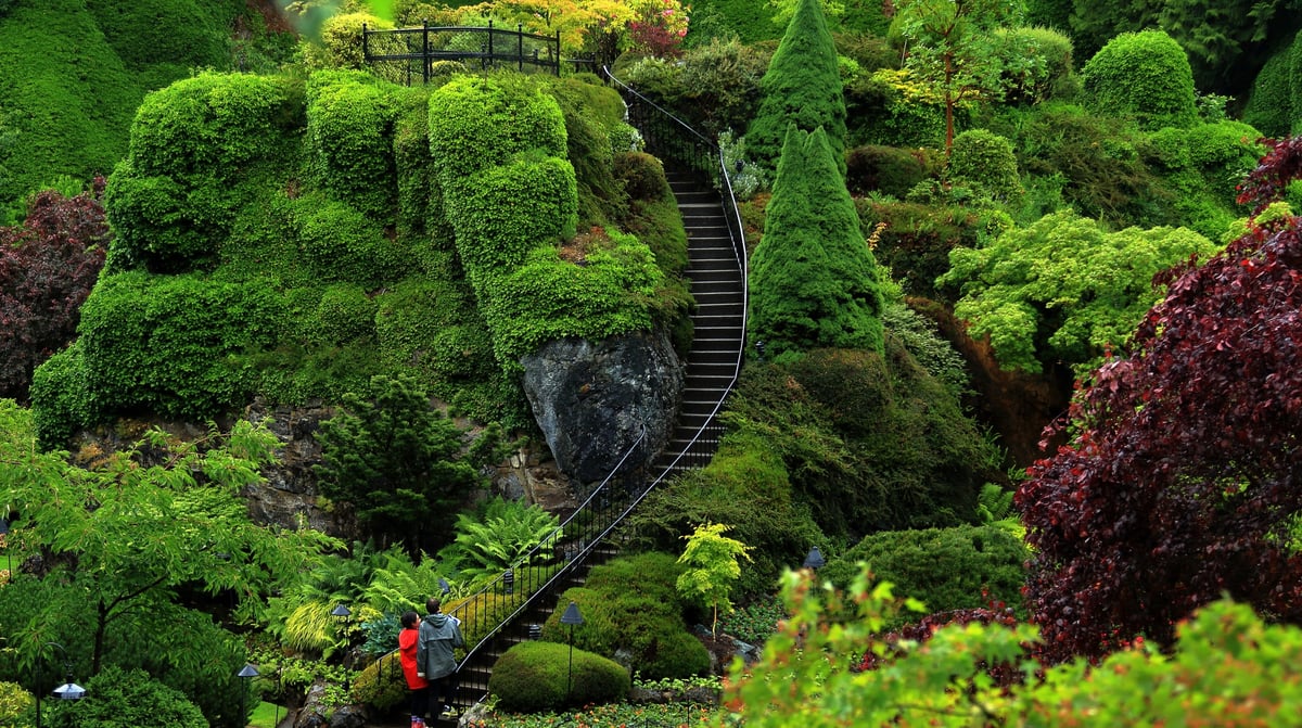 shutterstock_730905805 - Butchart Garden Vancouver Island 