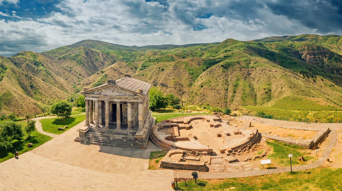 Centraal Azië - Armenië - Garni Tempel