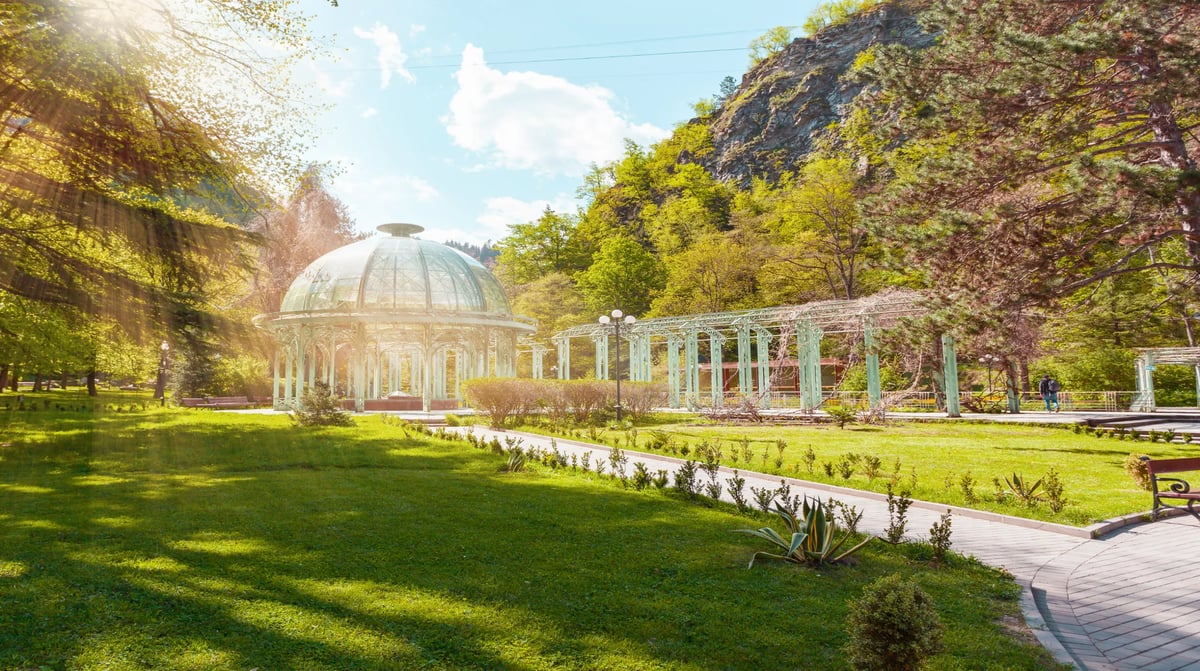 Centraal Azië - Georgië - Borjomi Mineral Water Park