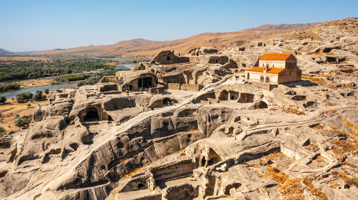 Centraal Azië - Georgië - Uplistsikhe