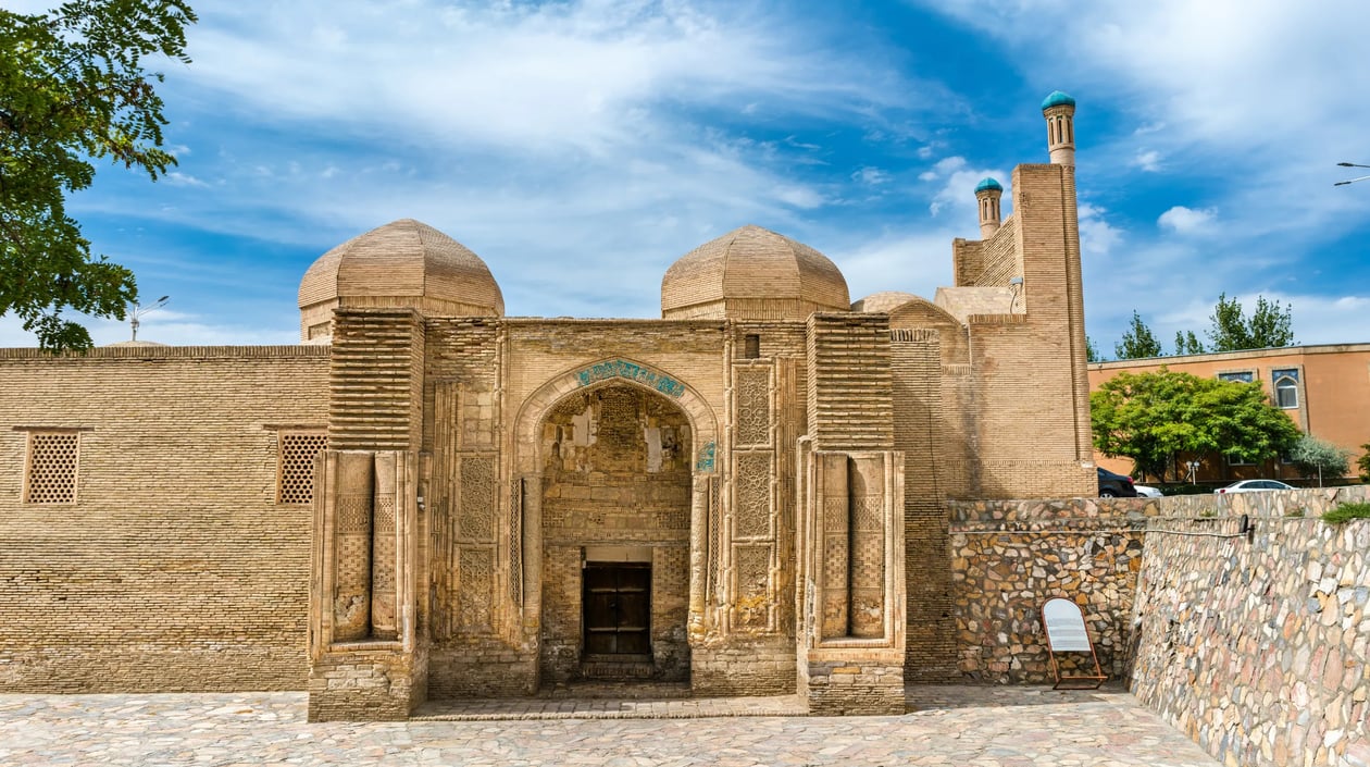Centraal Azië - Oezbekistan - Buchara - Magokiattori Moskee