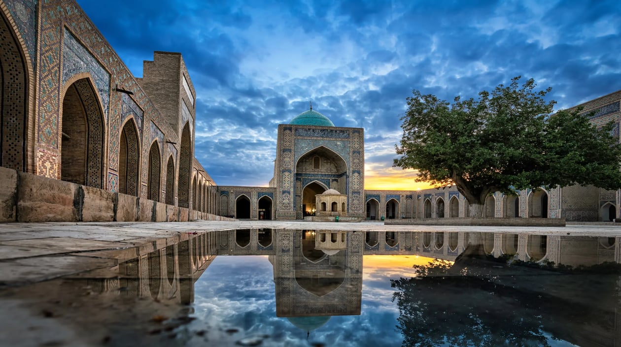 Centraal Azië - Oezbekistan - Kalyan Moskee Buchara