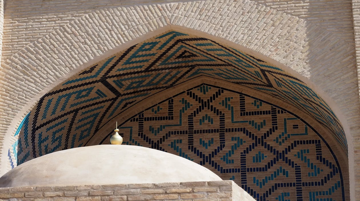Centraal Azië - Turkemenistan - Oude moskee bij Merv