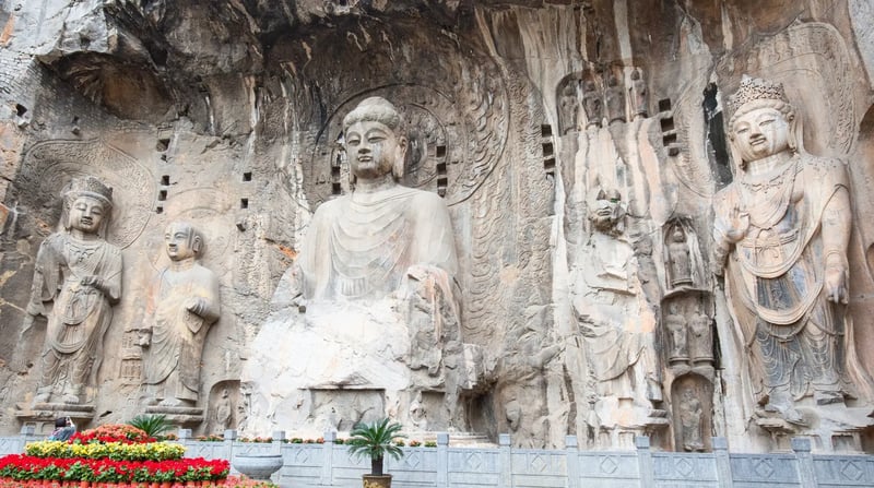 Grotten van Longmen China
