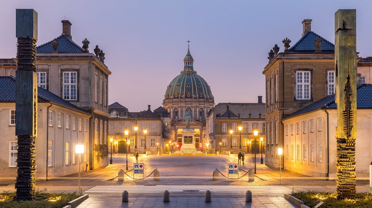 Amalienborg, Kopenhagen shutterstock_617840927