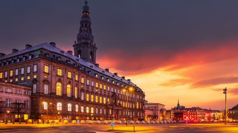 Christianborg, Deense Parlement, shutterstock
