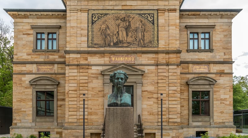 Duitsland - Bayreuth - Wagners familieresidentie Wahnfried