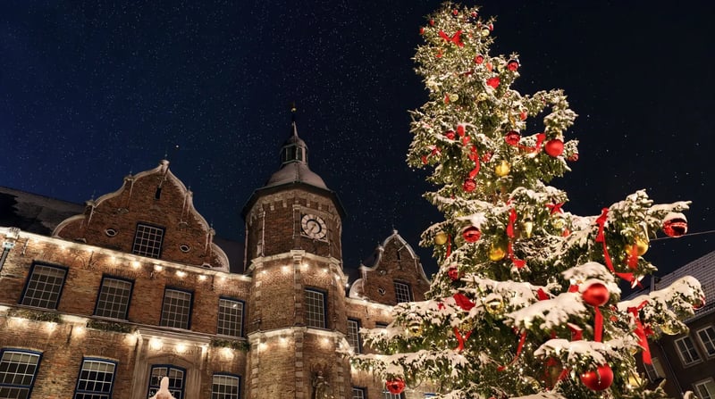 Düsseldorf kerstboom shutterstock