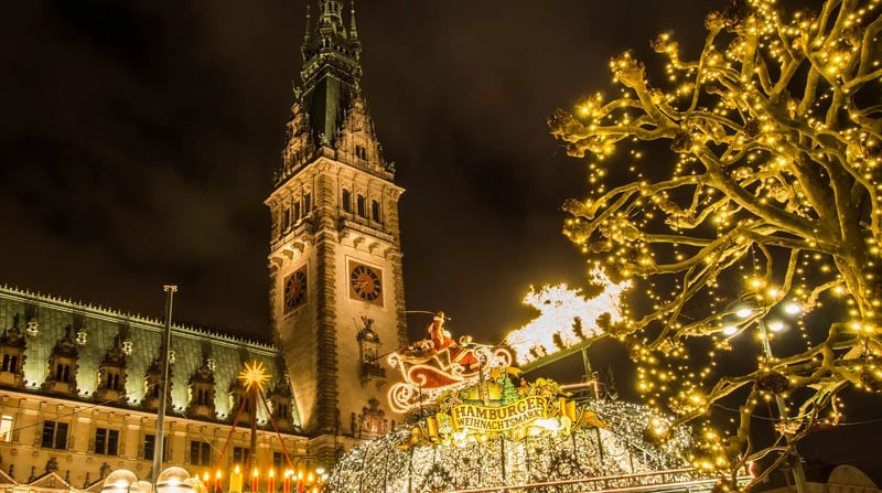 Hamburg Kerstmarkt, shutterstock_407626651
