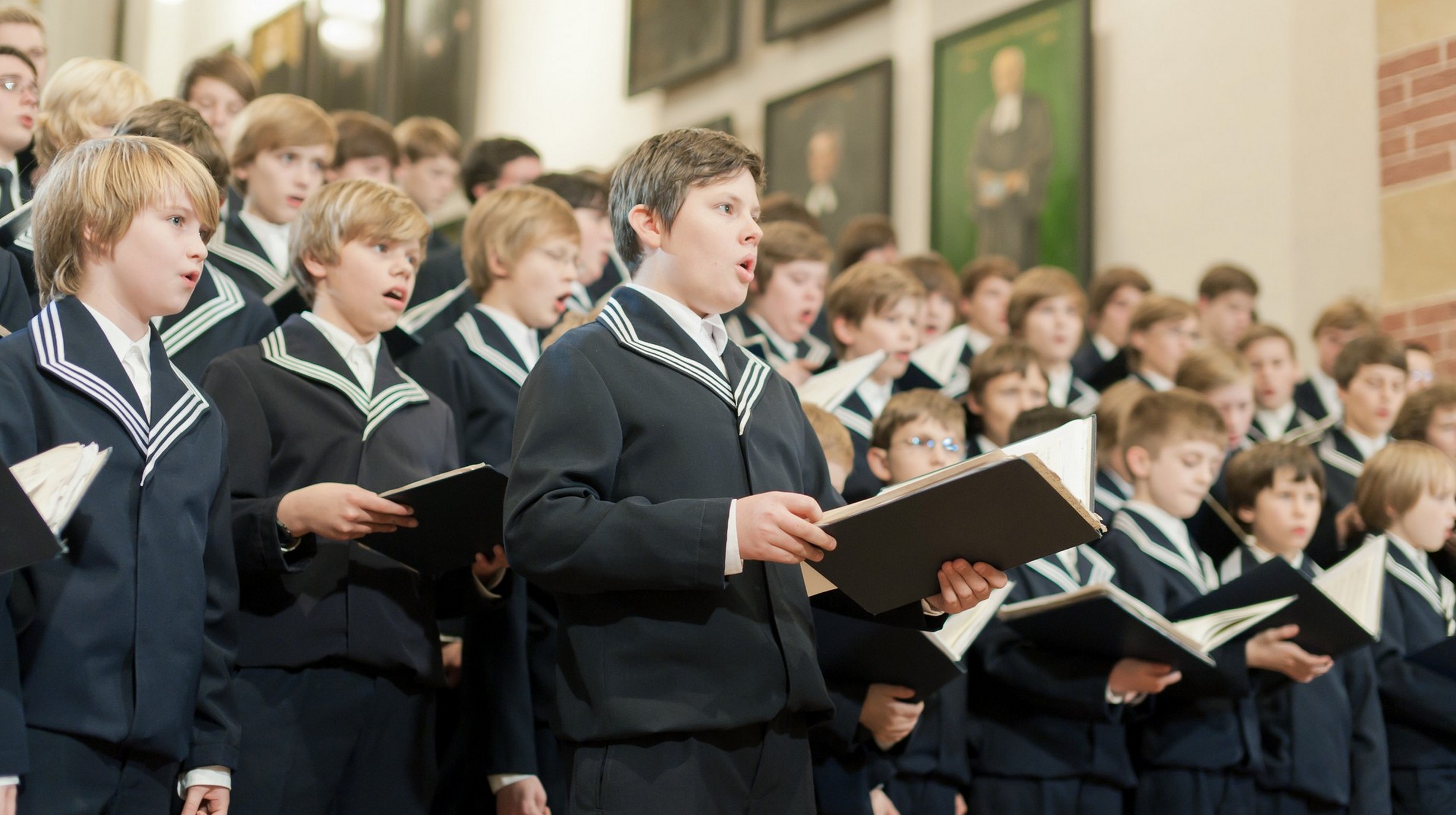Leipzig Thomanerchor in der Thomaskirche (2)