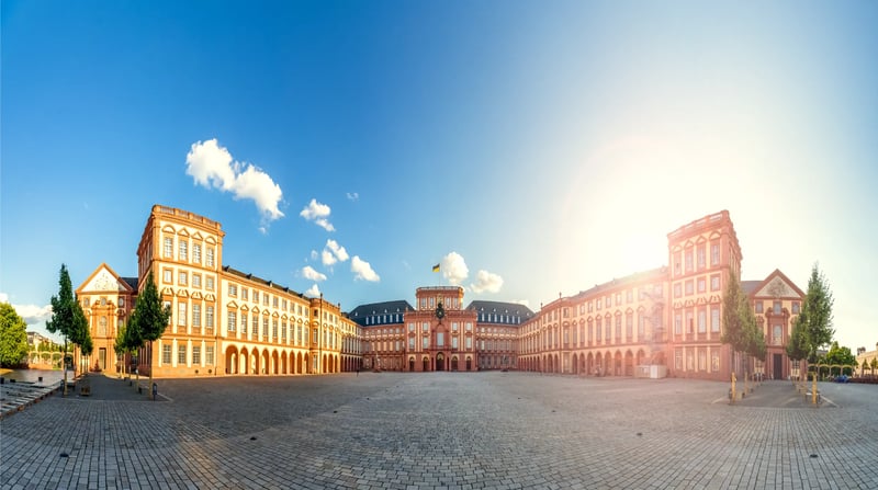 Baroque Palace Mannheim, shutterstock_668040424