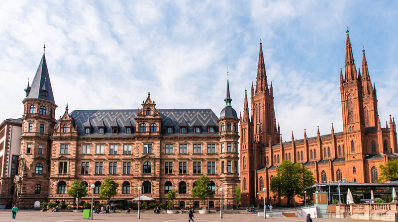 Marktkirche Wiesbaden, shutterstock_1606004746