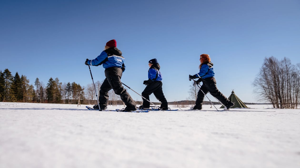 Snowshoe adventure