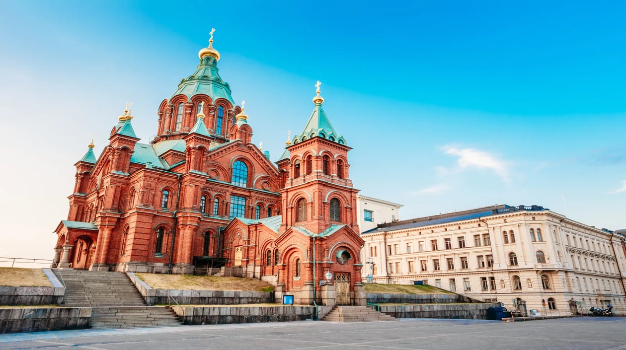 Helsinki kathedraal van Uspenski, shutterstock_288735794