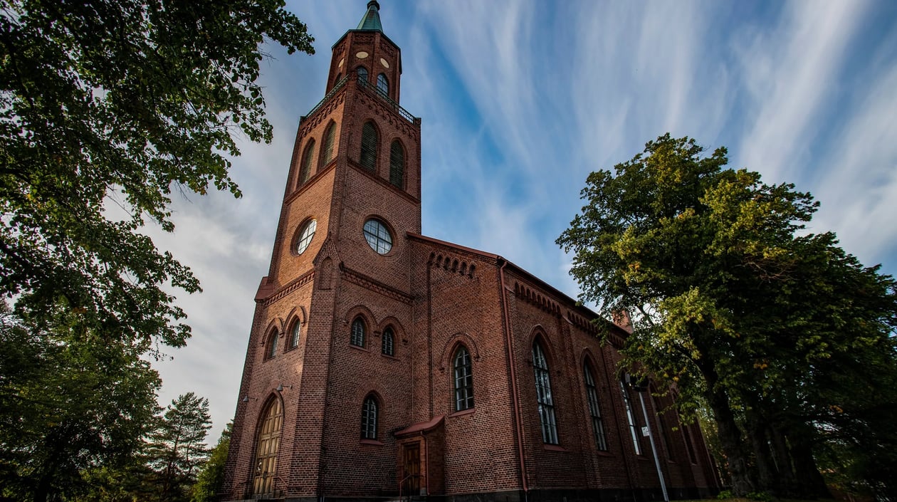 Kathedraal van Savolinna Finland, shutterstock_1516178522