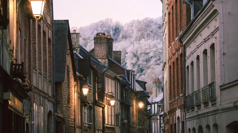 Honfleur - winter