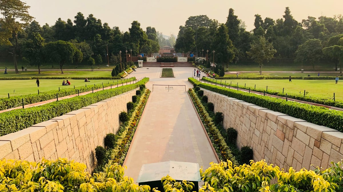 India - Delhi - Raj Ghat