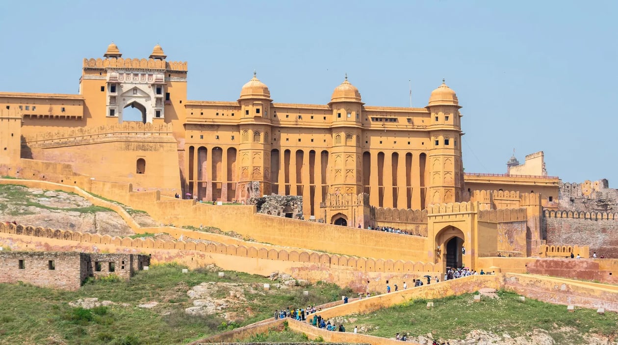 Jaipur, Amber Fort, shutterstock_2401135625