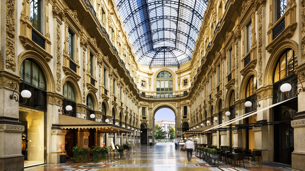 Milaan Galleria Vittorio Emanuele II