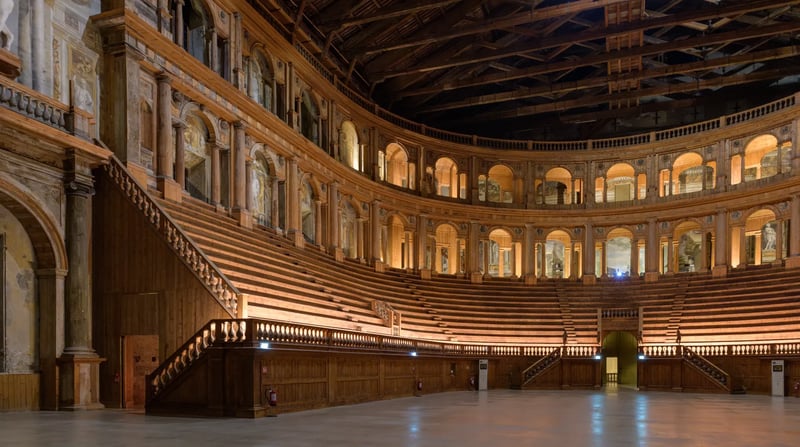 Parma, Teatro Farnese 2, shutterstock_2460509935