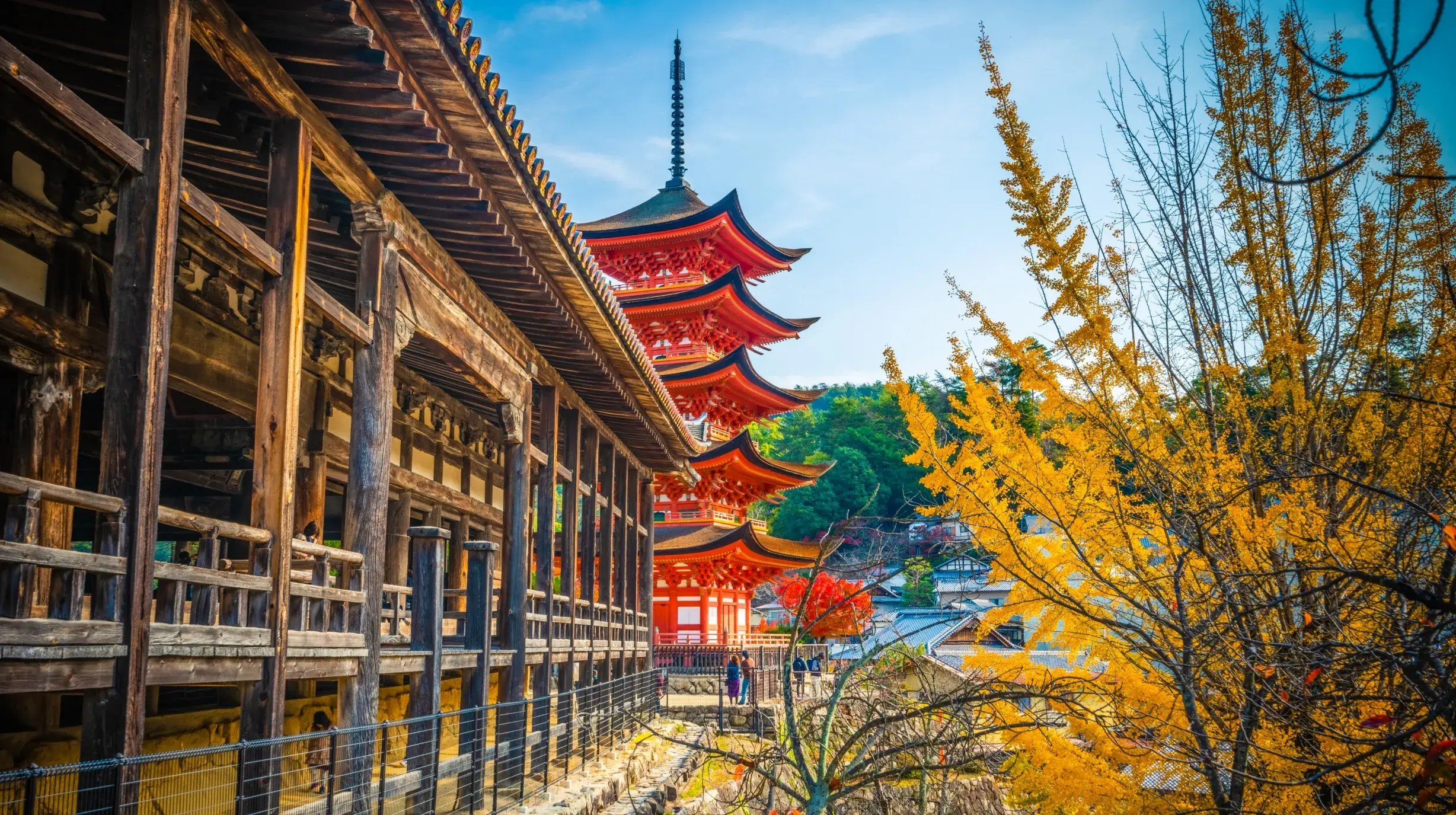 Japan - Toyokuni Shrine, Miyajima bij Hiroshima