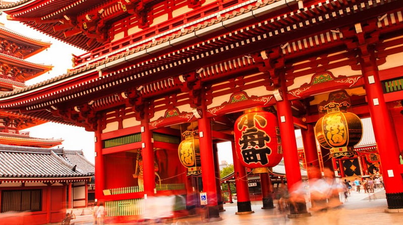 Van Hong Kong naar Tokio 