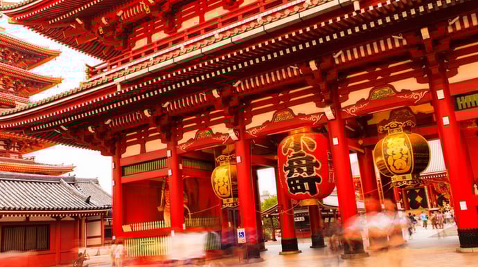 19-daagse cruise naar Japan